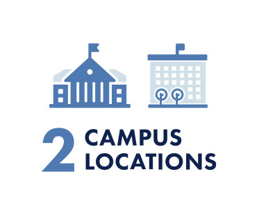 2 Campus Locations